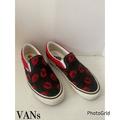 Vans Shoes | C@@L Vans Anaheim Lips Classic Slip-On 98 Dx Red Black Sneaker Shoes M 8.5 W 10 | Color: Black/Red | Size: 8.5