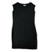 Athleta Dresses | Athleta Black Sleeveless Sheath Dress With Criss Cross Hem, Athleisure | Color: Black | Size: Xxs