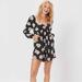 American Eagle Outfitters Dresses | American Eagle Floral Dress | Color: Black/White | Size: Xs