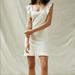 Anthropologie Dresses | Line And Dot By Anthropologie Ivory Cream Knit Dress W/Ruffle Straps Xs | Color: Cream | Size: Xs