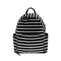 Kate Spade New York Leather Backpack: Black Stripes Accessories