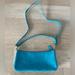 Giani Bernini Bags | Giani Bernini Blue Ostrich Shoulder Bag Clutch Handbag | Color: Blue | Size: Os
