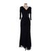 Adrianna Papell Cocktail Dress: Black Dresses - Women's Size 6