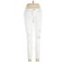 White House Black Market Jeans - High Rise: White Bottoms - Women's Size 12 - White Wash