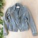 Michael Kors Jackets & Coats | Michael Kors Gray Distressed Leather Moto Jacket | Color: Gray | Size: Xs