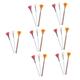 MAGICLULU 21 Pcs Fan Brush Fan-shaped Brush Makeup Brush Liquid Blusher Highlight Brush Fan Paint Brush Foundation Brush Bronzer Blush Cosmetic Supplies Makeup Applicators Make up Suite