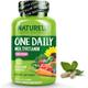 NATURELO One Daily Multivitamin for Women - with Natural Food-Based Vitamins, Minerals, Fruit & Vegetable Extracts - Best for Maintaining Essential Nutrients - 120 Vegan Capsules | 4 Month Supply