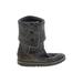 Ugg Australia Boots: Gray Print Shoes - Women's Size 7 - Round Toe