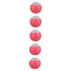 TOVINANNA 5pcs Handheld Massage Ball Stainless Steel Massager Ball Facial Massage Tools Shoulder Massager Pro Tools Household Tools Facial Stuff Ice Roller Pink Abs Sole of Foot Fitness