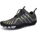 Men Women Barefoot Shoes FiveFingers Shoes Water Shoes Breathable Unisex Women Men Beach Shoes Unisex Trail Running Shoes Men Women Hiking Shoes (Color : Gray, Size : 8.5 UK)