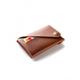 Crazy Horse Craft Men's/Women's Minimalist Wallet, Classic Brown, Premium Italian Leather, Thin, Slim, Vintage Unisex Card Holder with Coin Pocket