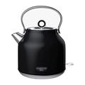 Electric Kettles Vintage Electric Kettle Cordless Quick Boil Hot Water Boiler Stainless Steel Leak Proof Auto Shut Off Kettle Boiler 1.7l ease of use