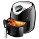 Air Fryer Air Fryer Household Smart Touch Screen Electric Fryer Oil-free Large Capacity French Fries Machine Replace Deep Fryer (Color : Black, Size : 31x33CM) (Black 31x33CM) (Black 31x33CM) (Black