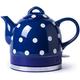 Kettles, Electric Kettle Cordless Water Teapot, Teapot-Retro 1L Jug, 1000W Water Fast for Tea, Coffee, Soup, Oatmeal-Removable Base, Automatic Power Off,Boil Dry Protection/Blue hopeful