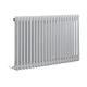 Milano Windsor - 1200W Traditional White Cast Iron Style Horizontal Double Column Electric Radiator with Touchscreen Wi-Fi Thermostat - 600mm x 1010mm