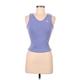 Adidas Active Tank Top: Purple Activewear - Women's Size Medium