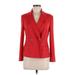 Tommy Hilfiger Blazer Jacket: Red Jackets & Outerwear - Women's Size 6