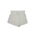 Adidas Athletic Shorts: Gray Solid Activewear - Women's Size Medium