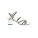 Naturalizer Heels: Silver Shoes - Women's Size 9