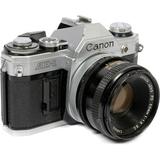 Canon AE-1 35mm SLR Camera with 50mm f/1.8 FD Lens (Refurbished) CLAE1