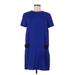 Proenza Schouler Casual Dress - DropWaist: Blue Dresses - Women's Size 6