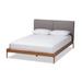 Mid-Century Platform Bed by Baxton Studio