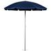Textiles Hub Outdoor Canopy Sunshade Beach Umbrella 5.5', Small Patio Umbrella, Beach Chair Umbrella, (Navy Blue) Metal in Blue/Navy | Wayfair