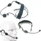 Schwarz sm28 kopf bedeckung nieren mikrofon für shure wireless beltpack headset system ta4f mini