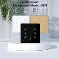 Prezzo basso 86 Touch Screen Sistemi Home Theatre Controller musicale di sottofondo IPS USB, scheda SD Amplificatore da parete Bluetooth