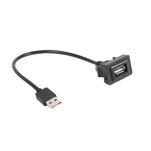 Auto Dash Unterputz für Toyota Steckdose USB-Armaturen brett Unterputz USB-Buchse 2 0 Port Panel