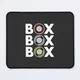 Box Box Box F1 Reifen Verbindung Weiß Text Maus Pad Teppich Gaming Gamer Spielen Computer Matte
