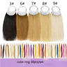 30 pz/set anelli di colore dei capelli campioni che testano campioni di colore dei capelli umani per