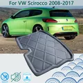 Doublure de coffre arrière de voiture sur mesure protecteur de tapis de sol polymères de coffre