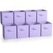 Latitude Run® Fabric Storage Cubes - 8 Foldable Storage Bins, 11 Inch - Pastel Blue | Wayfair 5F762ADA0E7147389A3FC3A72409ECD1