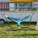 Arlmont & Co. Sinila Iron Hammock Stand | 38 H x 113 W x 53 D in | Wayfair FB6D28E0770F4C9AAC23FFD447151138