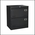 Mercer41 2 Drawer Metal Lateral File Cabinet w/ Lock, Office Vertical Files Cabinet | 28.5 H x 17.7 W x 23.6 D in | Wayfair