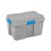Sterilite 30 Gallon Plastic Storage Container Box w/ Lid, Gray/Blue Plastic in Blue/Gray | 17.38 H x 30.25 W x 20 D in | Wayfair 9 x 18336A03