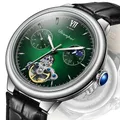Swiss quality watch men's fully automatic mechanical watch famous watch hollowed out trendy men's