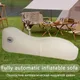 Portable Automatic Inflatable Bed Folding Outdoor Air Sofa Sun Lounger Camping Leisure Chair Lazy