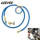 LEEPEE Car Air Conditioning Refrigerant Recharge Hose R134A Pressure Gauge Measuring Kit Car