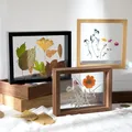 E2 European Style Plant Dried Flower Leaves Frame Specimen Box Square Paper-Cut DIY Photo Frame