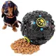 Dog Rubber Chew Ball Training Toys Toothbrush Chews Toy Food Balls Puppy Sound Toy Leakage Food Ball