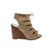 Melrose and Market Wedges: Tan Shoes - Women's Size 6 1/2