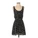 Forever 21 Cocktail Dress - Mini: Black Hearts Dresses - Women's Size Small