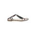 Jennifer Lopez Sandals: Brown Shoes - Women's Size 7 1/2 - Open Toe