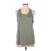 Nike Active Tank Top: Green Activewear - Women's Size Large