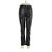 Sam Edelman Faux Leather Pants - High Rise Boot Cut Boot Cut: Black Bottoms - Women's Size 28