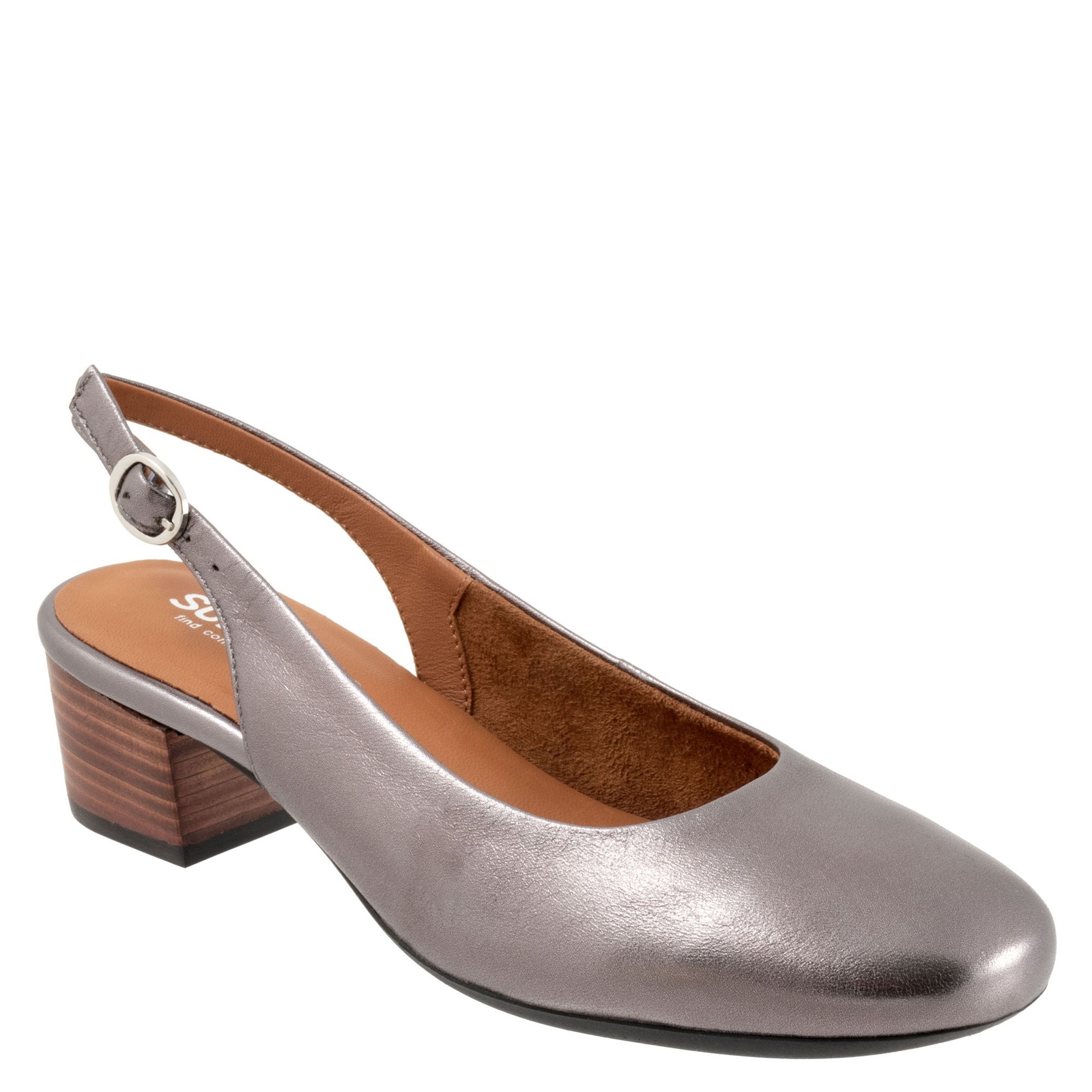 Softwalk Largo - Womens 12 Pewter Pump Medium