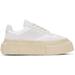 White & Gray Crosta London & Mesh Sneakers