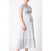 Sage Maternity/nursing Dress